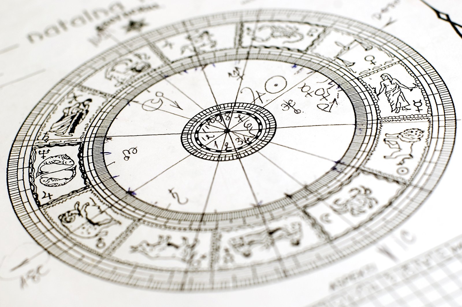 the wheel of zodiac